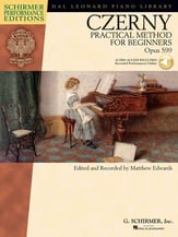Practical Method for Beginners, Op. 599 piano sheet music cover